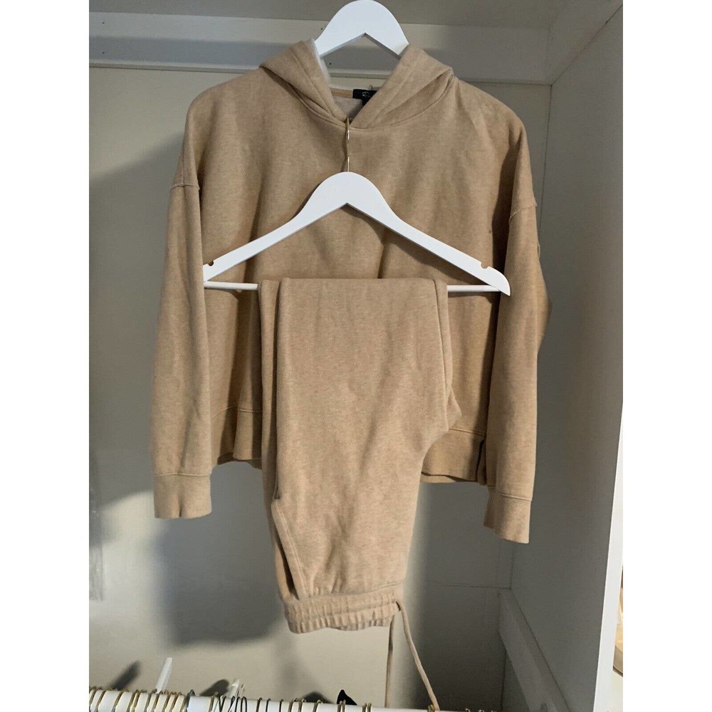 Rails Hoodie & Sweatpant Set Women's Size S Beige… - image 8